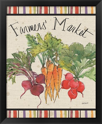 Framed Farmers Feast IX Print