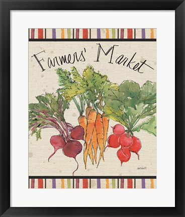 Framed Farmers Feast IX Print