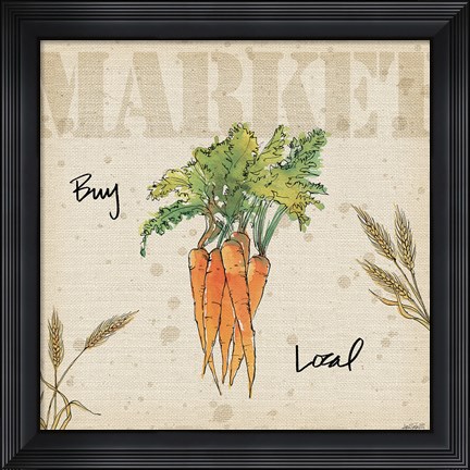Framed Farmers Feast V Print