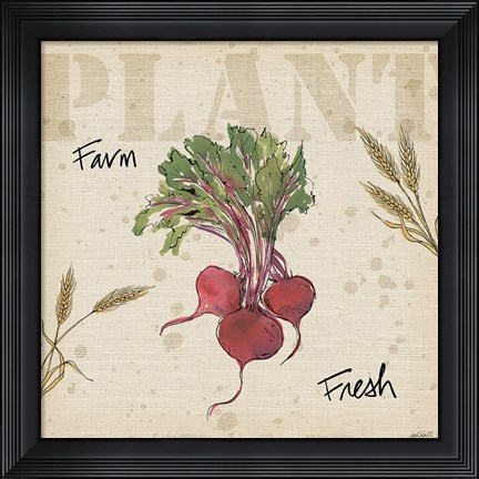 Framed Farmers Feast IV Print