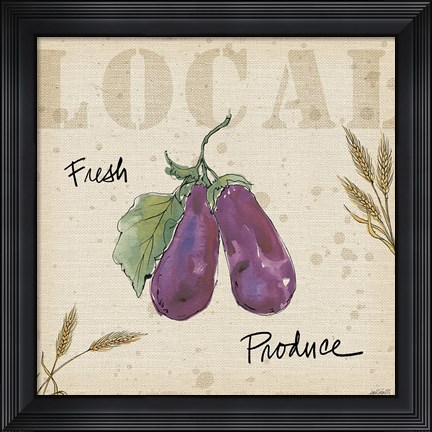 Framed Farmers Feast III Print