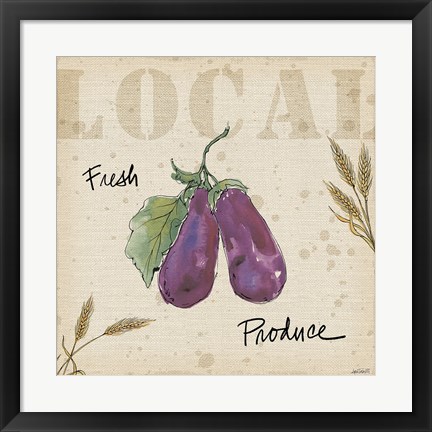 Framed Farmers Feast III Print