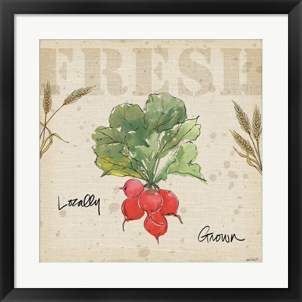 Framed Farmers Feast II Print