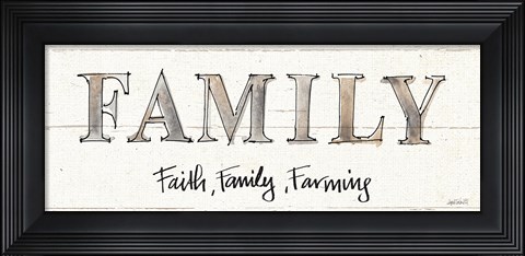 Framed Farm Memories VII Print