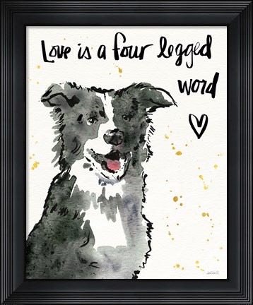 Framed Strike a Paws XI Print