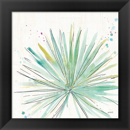 Framed Palm Passion V no Words Print