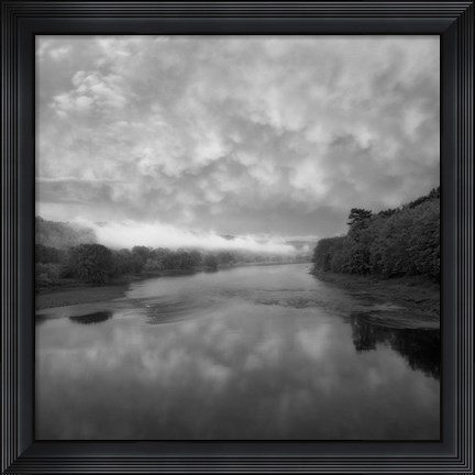 Framed Morning on the River Print