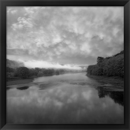 Framed Morning on the River Print