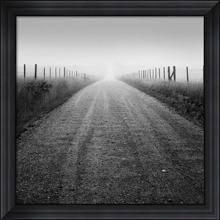 Framed Country Road Print
