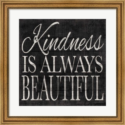 Framed Kindness and Joy Signs I Print