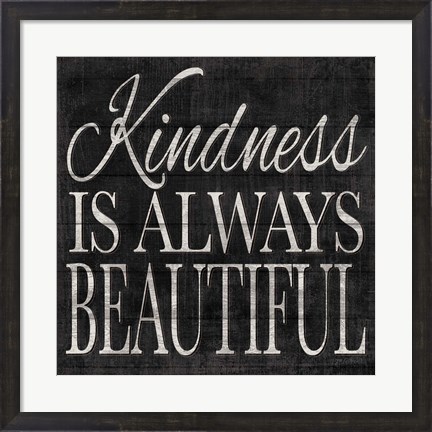 Framed Kindness and Joy Signs I Print