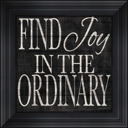Framed Kindness and Joy Signs II Print