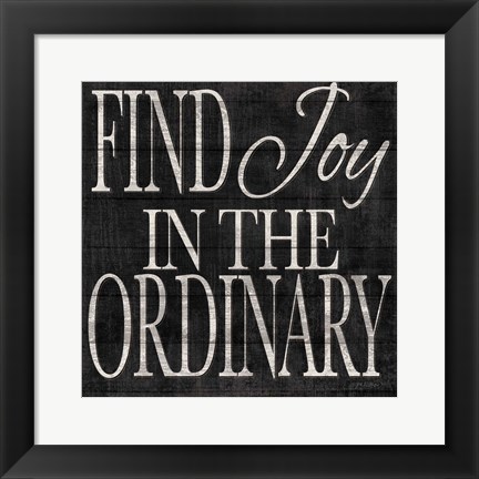 Framed Kindness and Joy Signs II Print