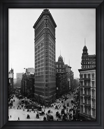Framed Flatiron Building Print