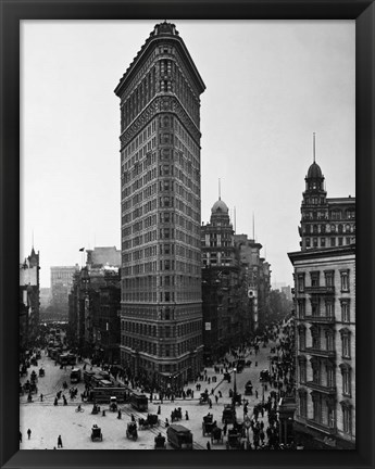 Framed Flatiron Building Print