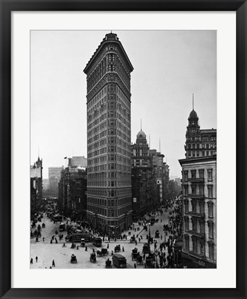 Framed Flatiron Building Print