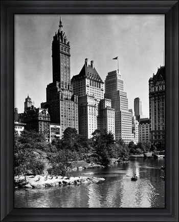 Framed View from the Park Print