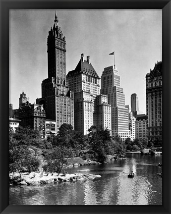 Framed View from the Park Print