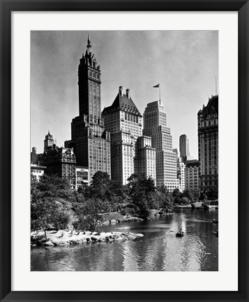 Framed View from the Park Print