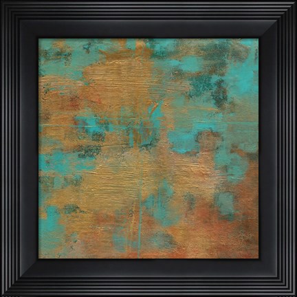 Framed Rustic Elegance Square II Print
