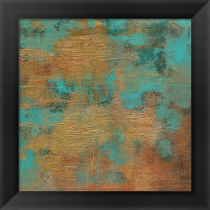 Framed Rustic Elegance Square II Print