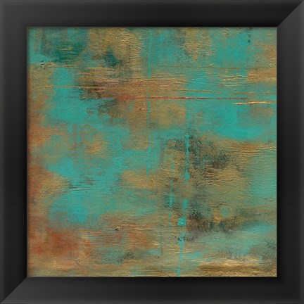 Framed Rustic Elegance Square III Print