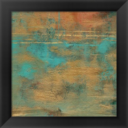 Framed Rustic Elegance Square IV Print