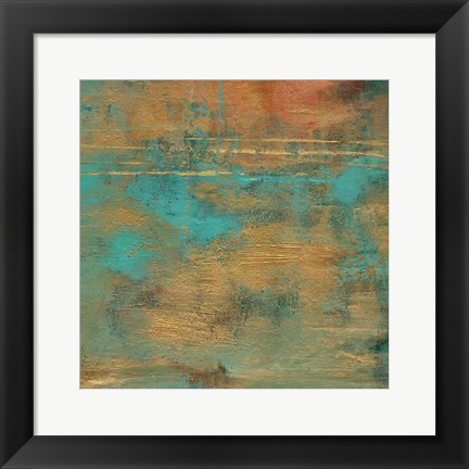 Framed Rustic Elegance Square IV Print