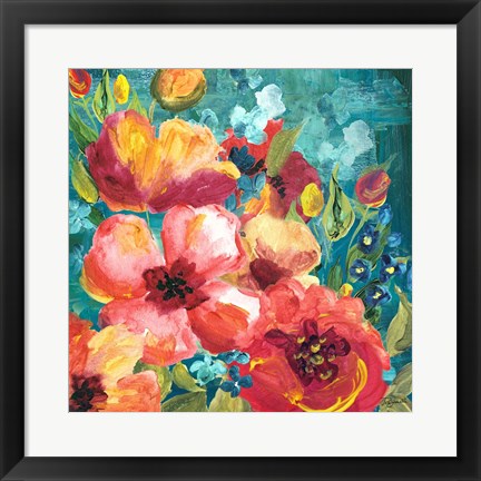 Framed Rainbow Garden Print