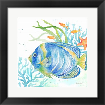 Framed Sea Life Serenade I Print