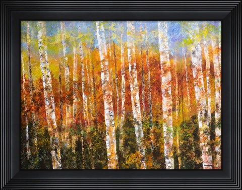 Framed Autumn View Print