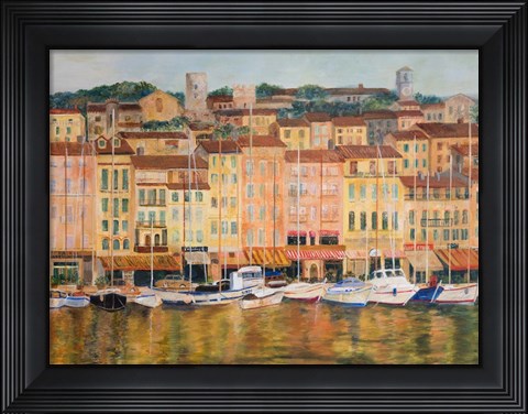 Framed Cote D&#39;Azur Print