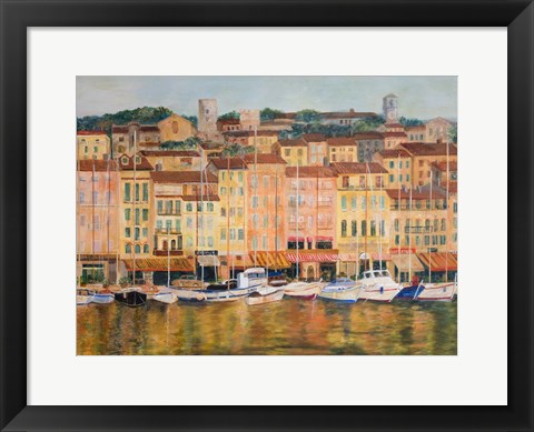 Framed Cote D&#39;Azur Print