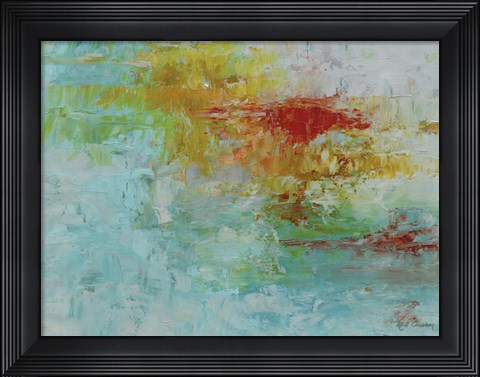 Framed Lush Sunset Print