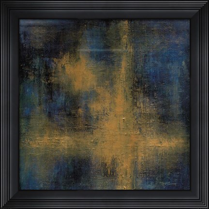 Framed Blue Fantasy Print
