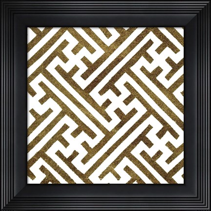 Framed Golden Opportunity 2 IV Print