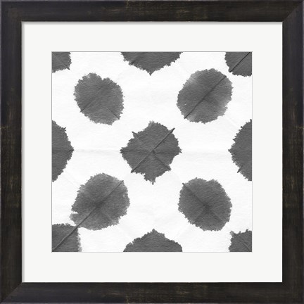 Framed Watermark Black and White II Print