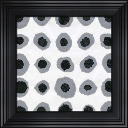 Framed Watermark Black and White IV Print