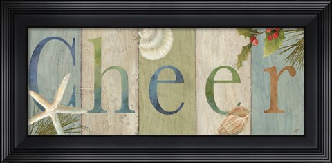 Framed Be Bright Sign Print