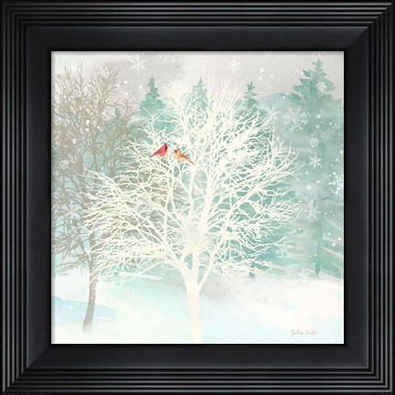 Framed Winter Wonder I Print