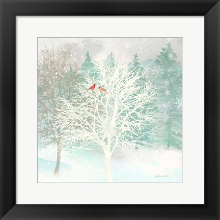 Framed Winter Wonder I Print