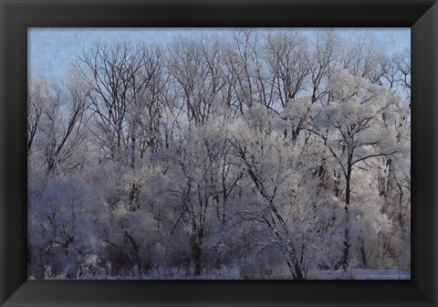 Framed Ice Land Print