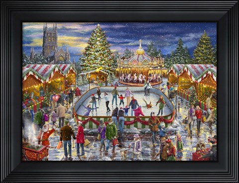 Framed Winter Carnival Print