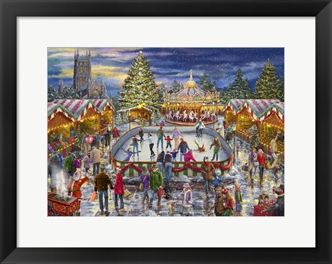 Framed Winter Carnival Print