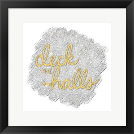 Framed Holiday Cheer II Print