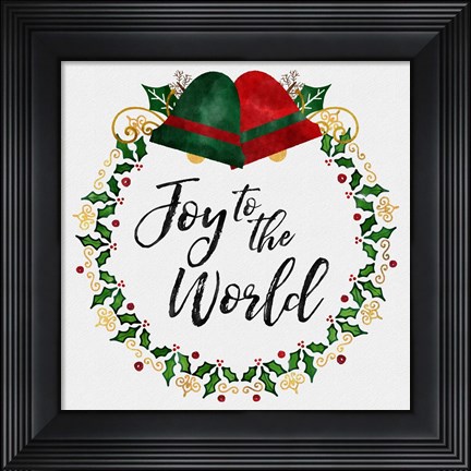 Framed Peace and Joy II Print