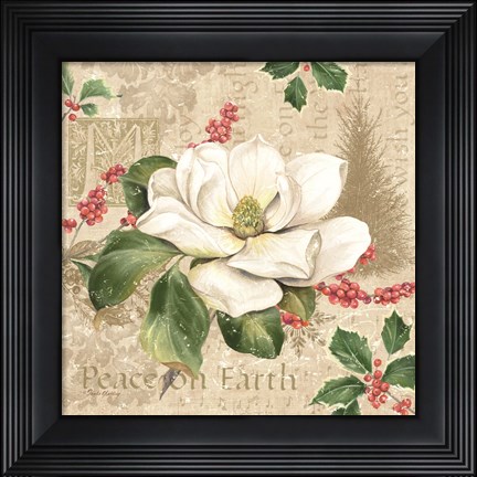 Framed Christmas Trail II Print
