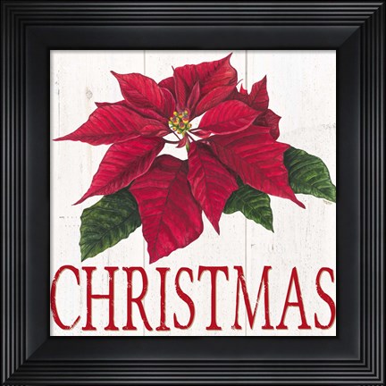 Framed Home for the Holidays Christmas Print