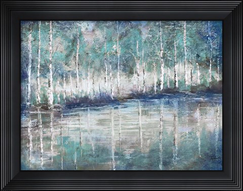 Framed Aspen Pond Print