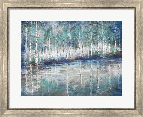 Framed Aspen Pond Print